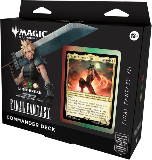 PRE-ORDER: Magic the Gathering: Final Fantasy VII Commander Deck - Limit Break (Expected Release June 13, 2025)