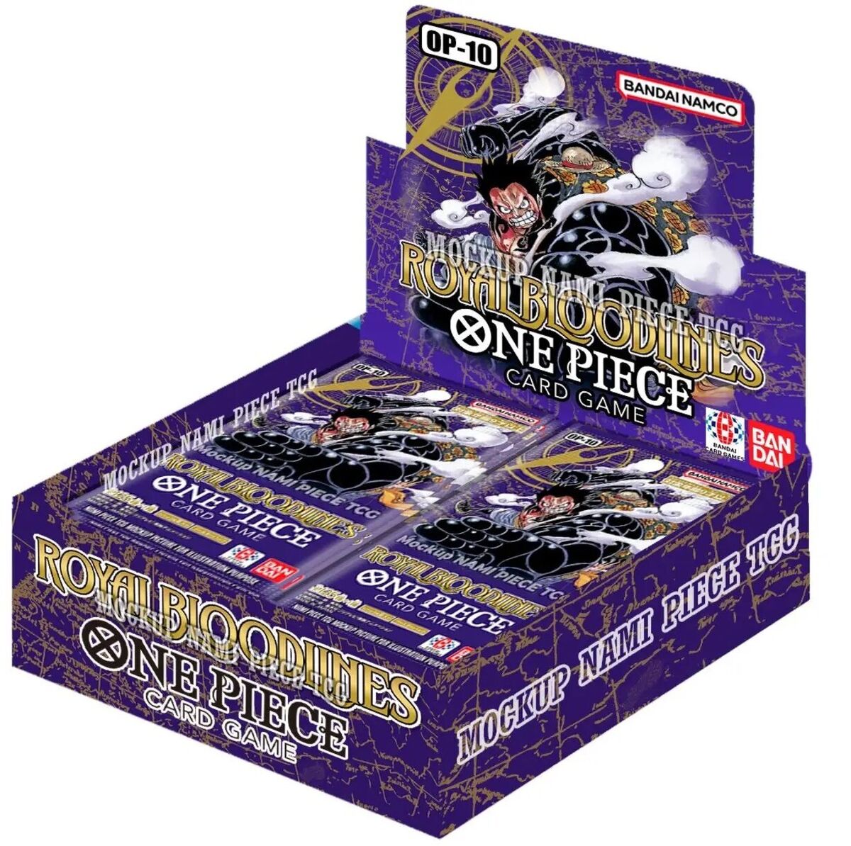 PRE-ORDER: One Piece OP-10 Royal Blood Display Booster English (Expected Release March 2025)